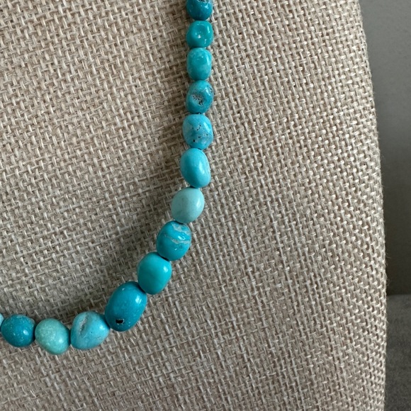 Minibead turquoise necklace by Jay King - Picture 4 of 10